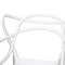 Baxton Studio Landry ModernWhite Finished Polypropylene Plastic 4-Piece Stackable Dining Chair Set, PK4 192-4PC-12028-ZORO - alternate 5